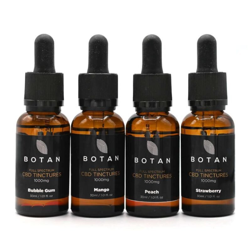 1000mg CBD Full Spectrum Tincture – Botan NZ