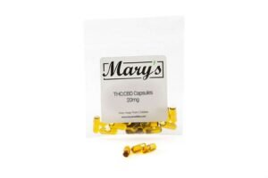Mary’s Medibles – 1:1 THC/CBD Capsules Perth 20mg